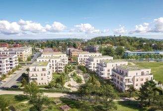 Luftbild Parkvillen Potsdam