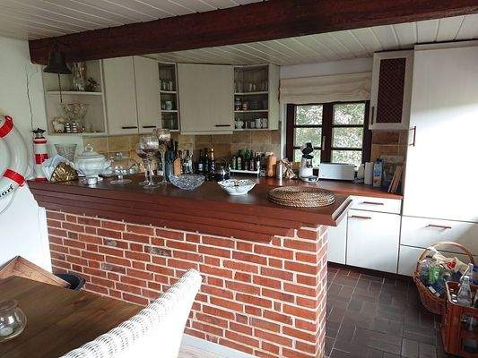 Essbereich mit integrierter Küche