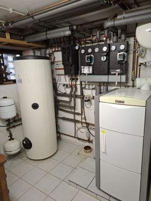 Heizungsanlage mit Pufferspeicher