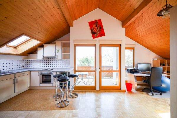 Dachgeschoss Wohnen/Essen/Küche