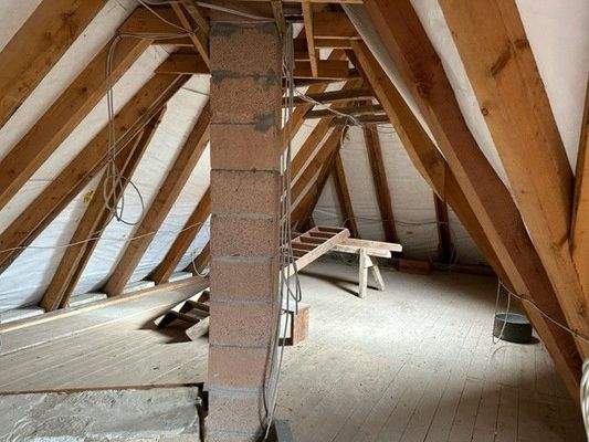 Gartenhaus (Rohbau) im DG