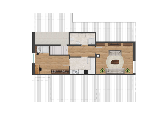 Grundriss - Dachgeschoss