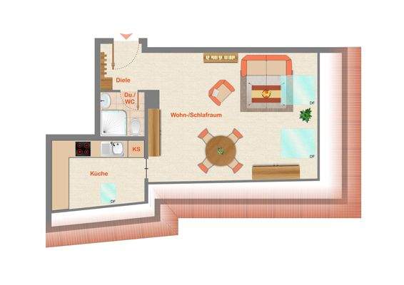 Grundriss Visualisierung