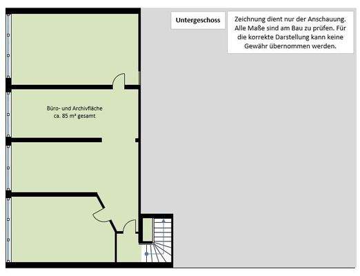 Grundriss Kellergeschoss