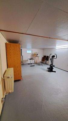 beheizter Kellerraum