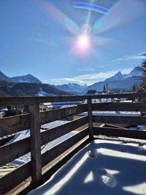 Traumhafter Panoramablick von der Dachterrasse....