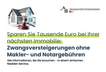 Sparen Sie Tausende Euro