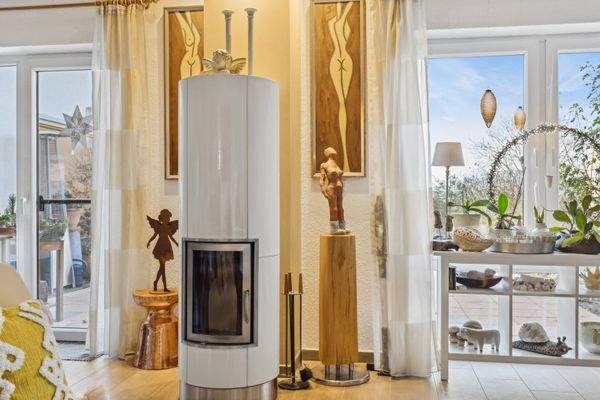 Kachelofen Wohnzimmer