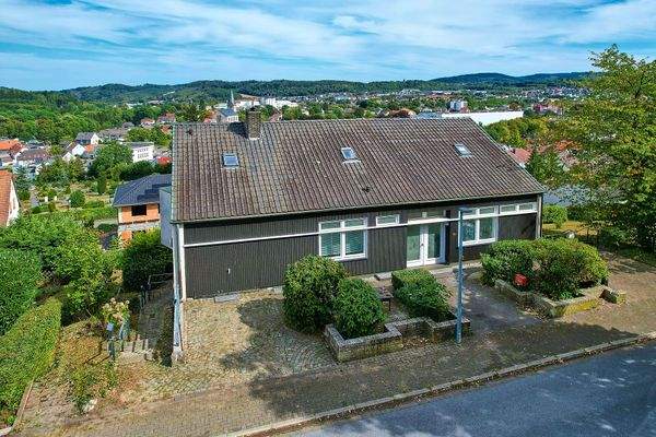 Ansicht von der Straße