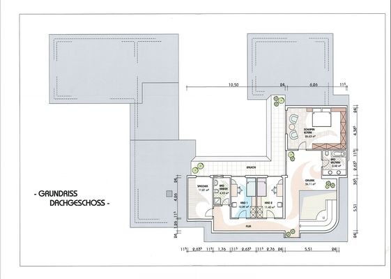 Grundriss Dachgeschoss