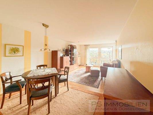 Blick ins Wohnzimmer