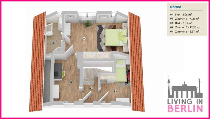 Grundriss Dachgeschoss