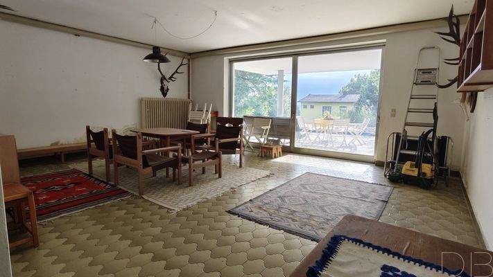 Kellerraum & Terrassen Ausgang unten