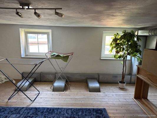 Individuell gestaltbarer Wohn- oder Schlafraum