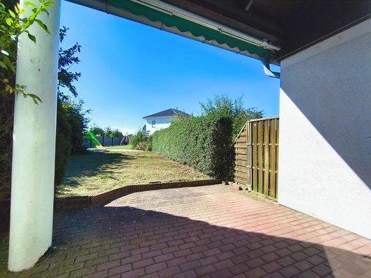 überdachte Terrasse