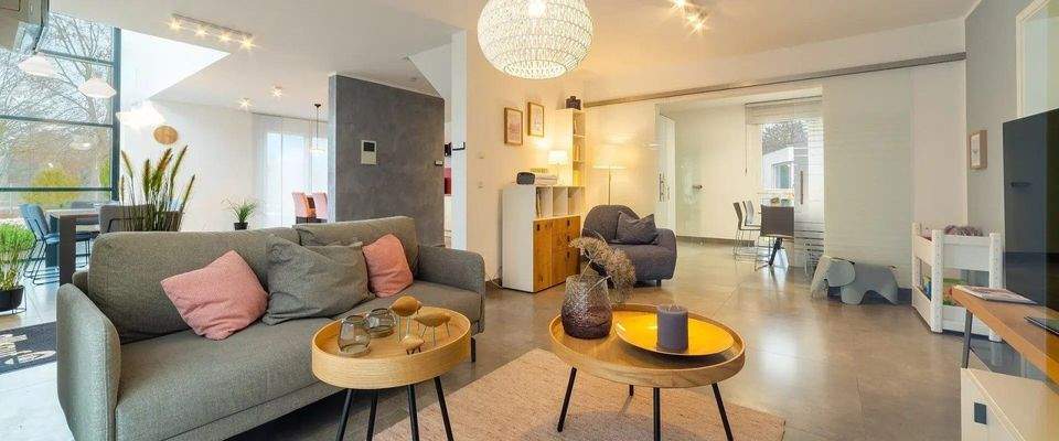 Wohnzimmer für die ganze Familie