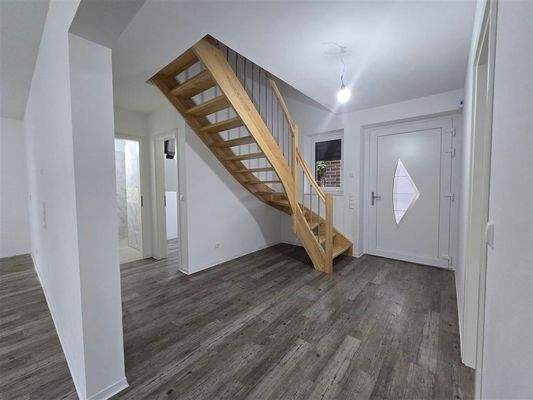 Blick aus dem Wohnzimmer