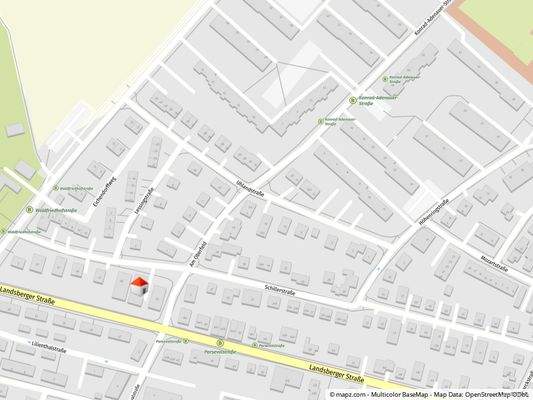 Geolyzer Kartenausschnitt