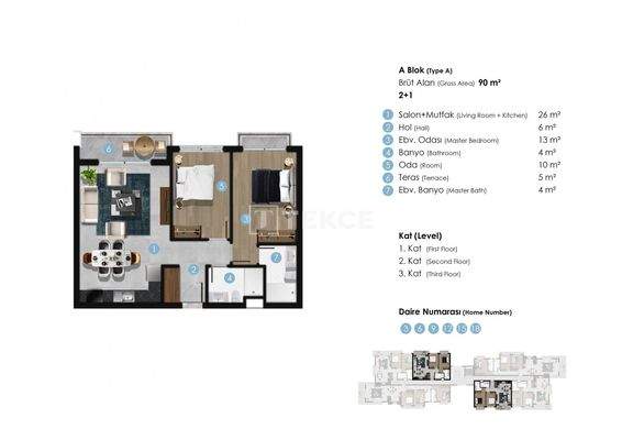 Sea View Apartments in the City Center of Girne Cyprus