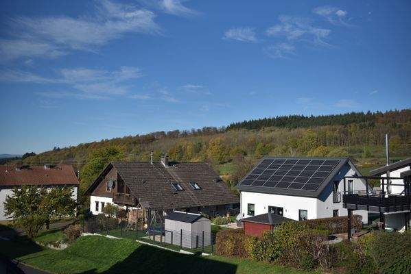 Aussicht straßenseitig