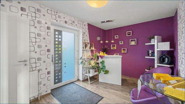 Eingangsbereich Studio