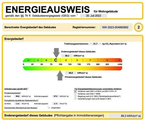 Energieauswies Gebäude 4