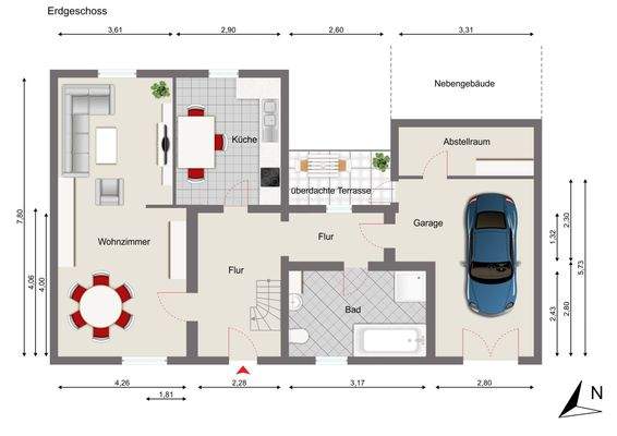 Grundriss Erdgeschoss
