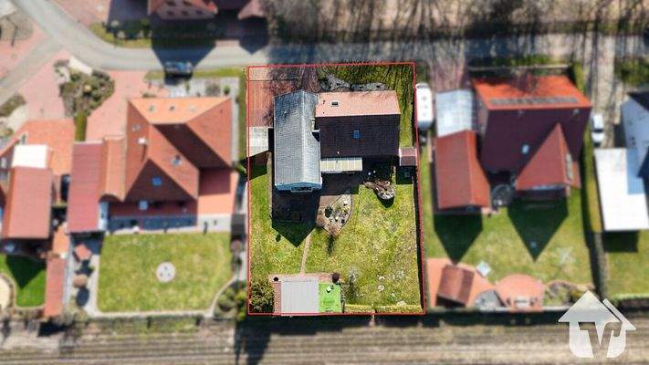 Drohnenbild von oben