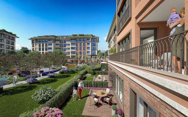 Forest and City View Apartments in Eyüpsultan Göktürk