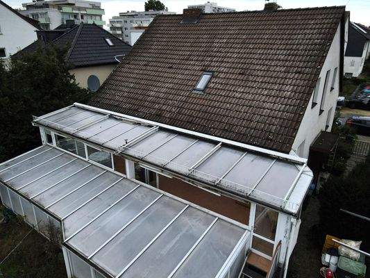 überdachte Terrasse