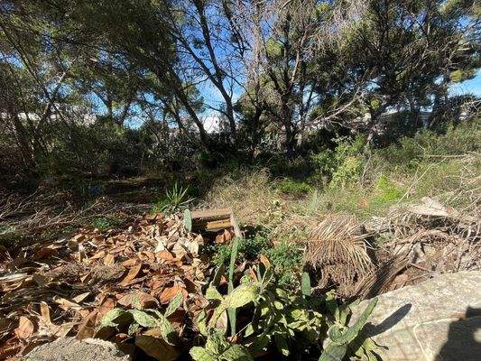 Grundstück für 2 Doppelhaushälften mit Pool zum Verkauf in Son Verí, Mallorca