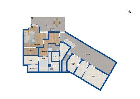 Grundriss - Untergeschoss