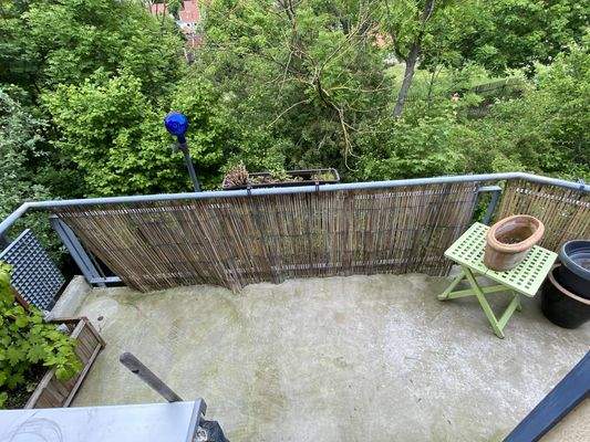 Balkon am Schlafzimmer