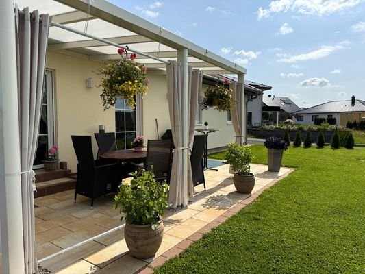 Überdachte Terrasse