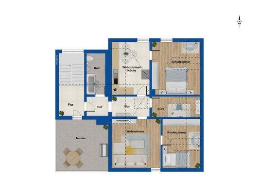 Grundriss Dachgeschoss