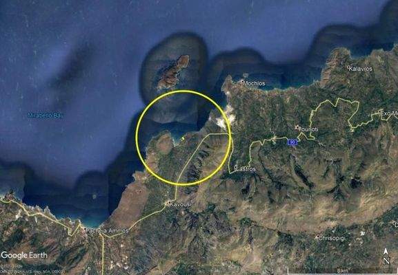 Baugrundstück direkt am Meer, Mirabello-Bucht, Nordostkreta