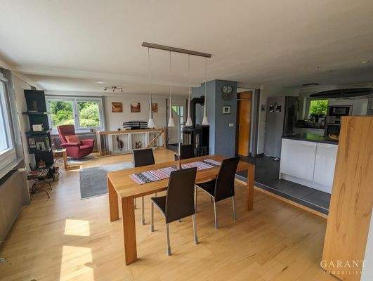 offener Wohn-Essbereich