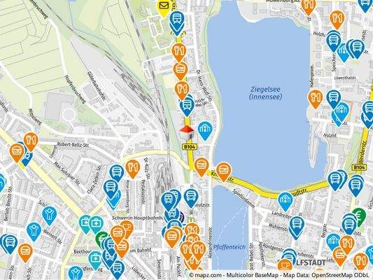 Geolyzer Kartenausschnitt