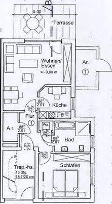 Grundriss Wohnung EG