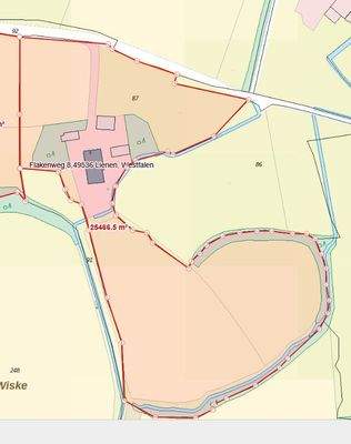 Flurstück 87 gesamt Tim Online 24.411 m²
