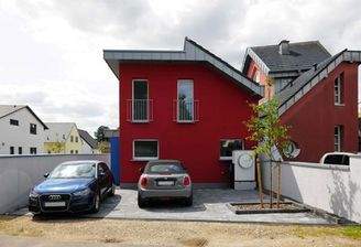 Vorderansicht Straße