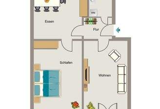 Grundriss beispielhaft