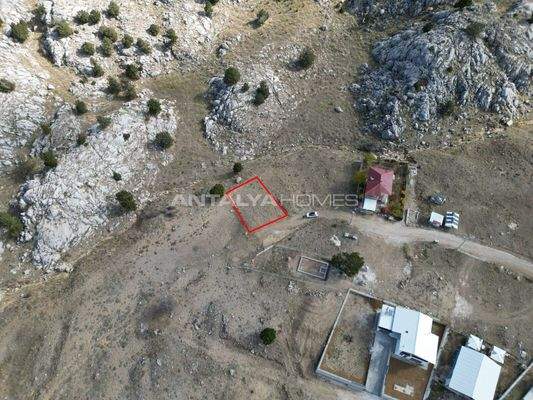 Nature-View Land with Construction Permit in Antalya Konyaaltı