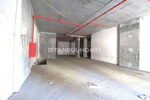 Shops in a Project Close to the Metro in Basaksehir