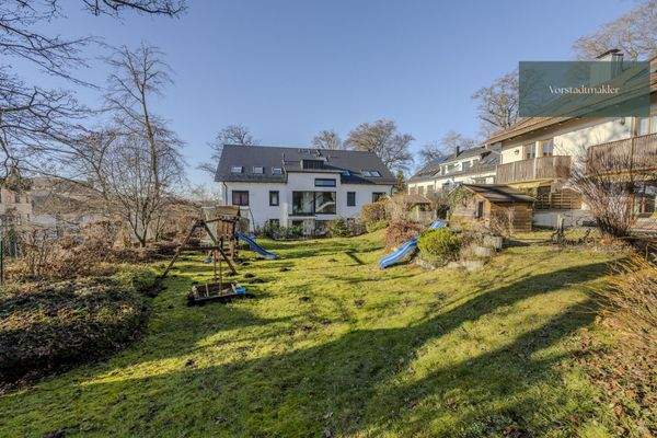 schöner, großer Gemeinschaftsgarten