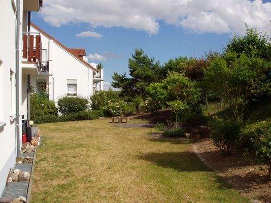 Bild 7 Südseite mit Gartenanlage