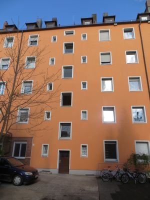 Rückseite des Hauses