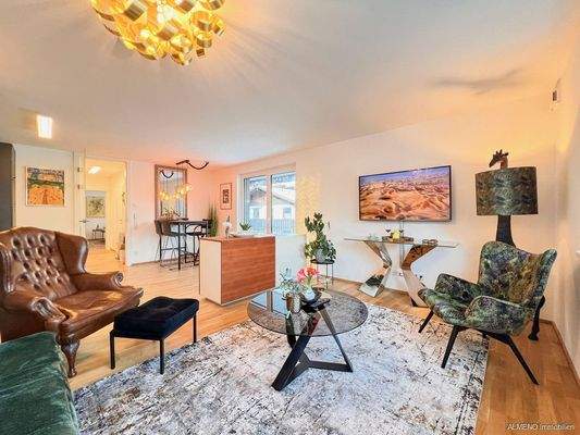 Wohnbereich mit Panoramablick 