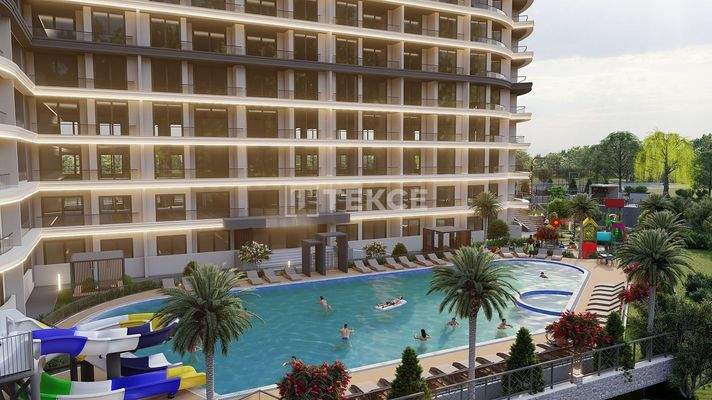 New Flats with Sea and Nature Views in Mersin Ayaş