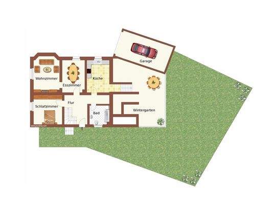 Der Grundriss - Erdgeschoss